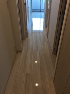東京都葛飾区　クレア堀切菖蒲園　シートフローリング　施工後