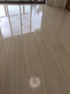 千葉県松戸市東松戸　ライオンズ東松戸　シートフローリング　施工後